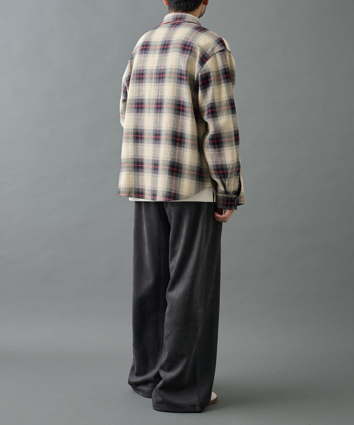 【AW】重磅斜紋格子襯衫