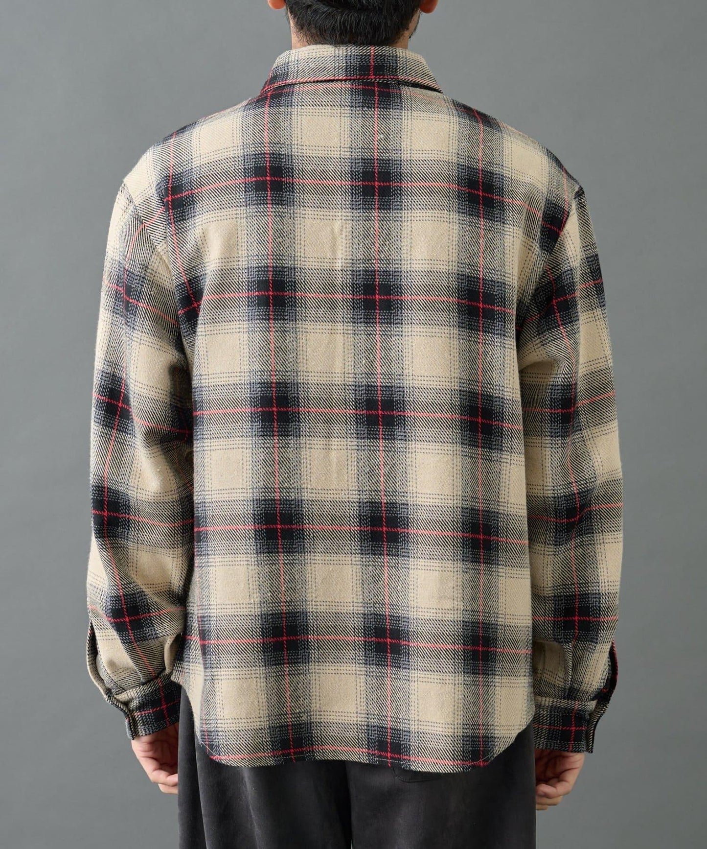 【AW】重磅斜紋格子襯衫