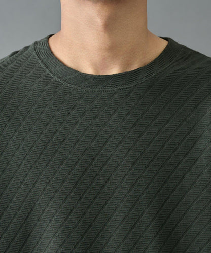 【AW】提花長袖T恤