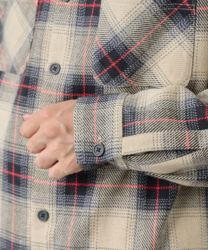 【AW】重磅斜紋格子襯衫