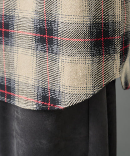 【AW】重磅斜紋格子襯衫