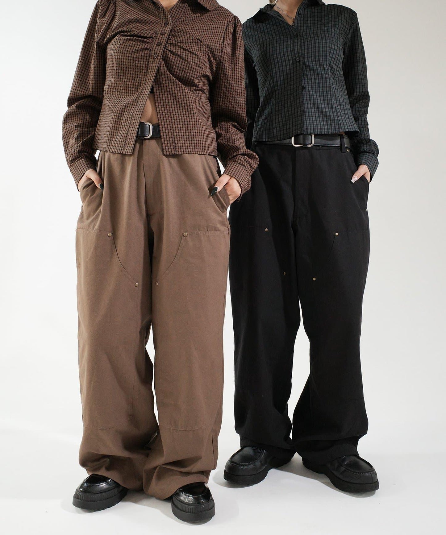 【WHO'S WHO gallery】【KOOKY''N】鴨嘴雙膝褲