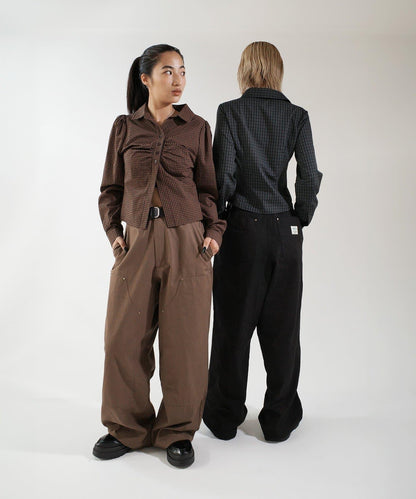 【WHO'S WHO gallery】【KOOKY''N】鴨嘴雙膝褲