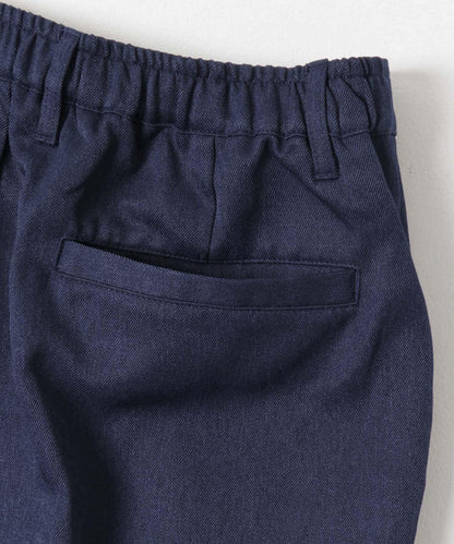 羊毛感雙褶寬腿褲