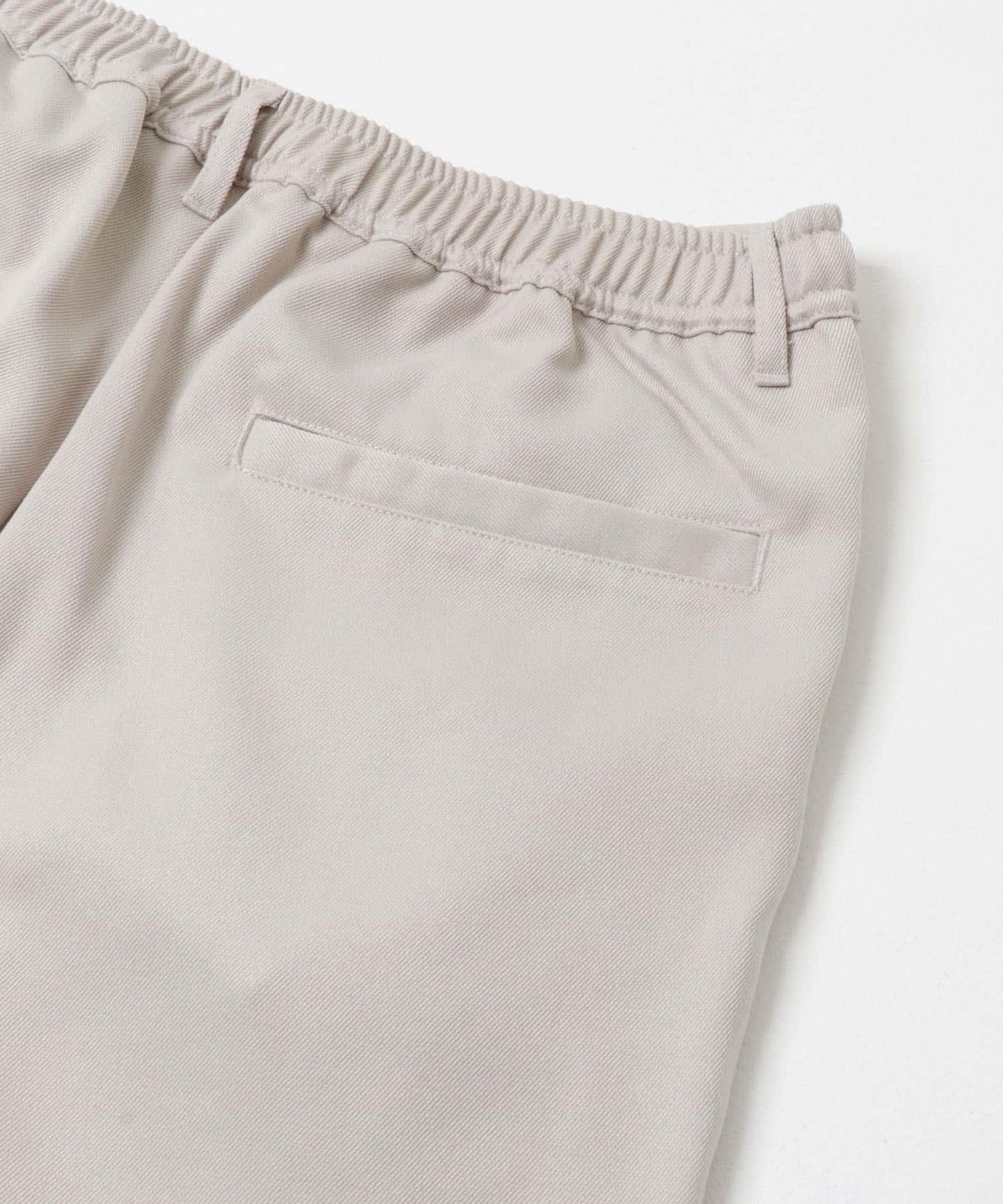 羊毛感雙褶錐形褲