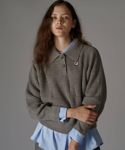 【FILA×Lui's】針織POLO衫