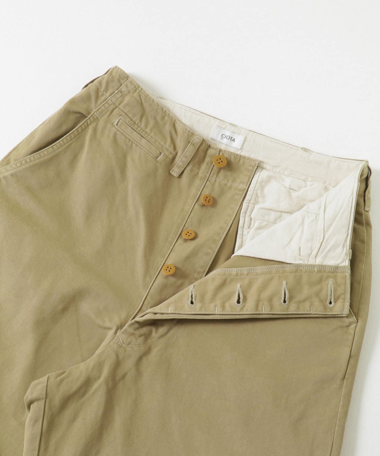 CIOTA武裝斜紋布長褲