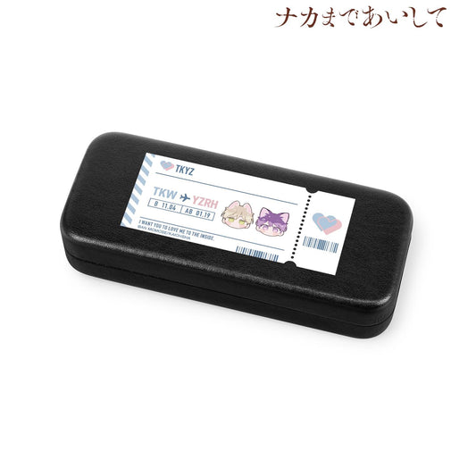 《愛我，直達深處》_百瀨あん老師 繪製 常盤&楪 ar-Unity Q版角色 旅行款 眼鏡盒 C款