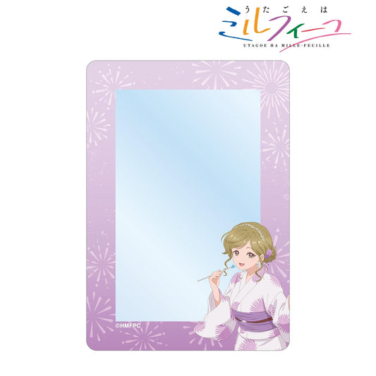 うたごえはミルフィーユ_描き下ろし アイリ 夏祭りver. B8硬質收納盒