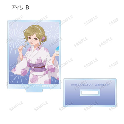うたごえはミルフィーユ_新繪夏日祭典ver. 隨機亞克力立牌（單品/全套BOX）【BOX/12包入】
