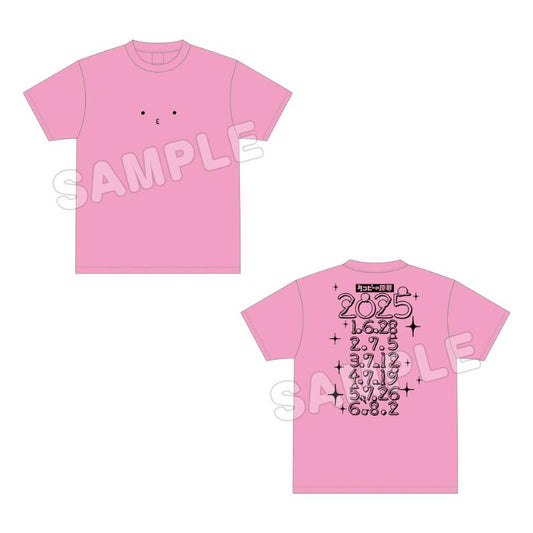 タコピー的原罪_T恤 タコピーフェイス 粉色
