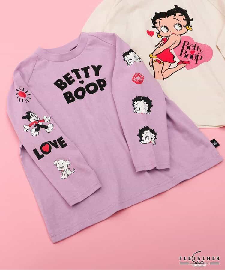 【Betty BoopTM】 長袖T恤