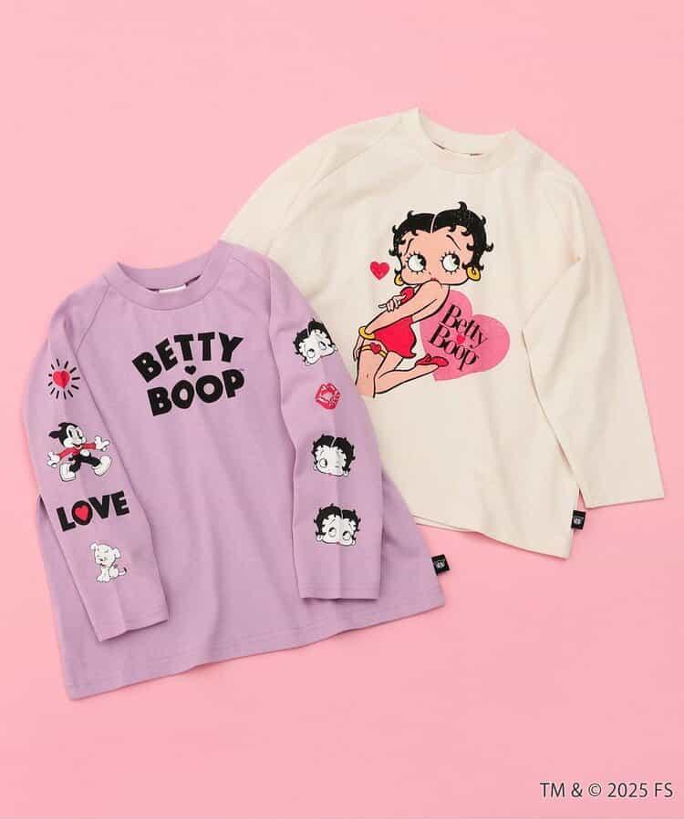 【Betty BoopTM】 長袖T恤