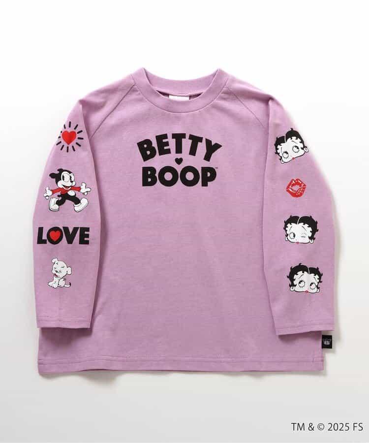 【Betty BoopTM】 長袖T恤