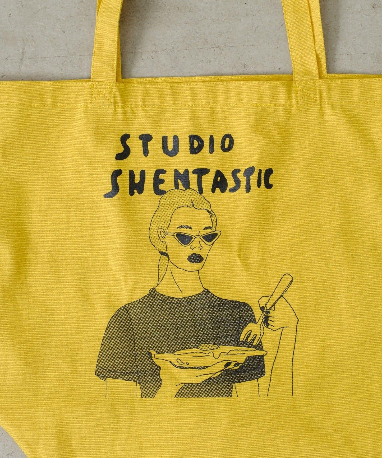 【WHIMSIC】Shentastic Studio絲網印刷手提包