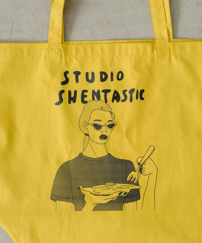 【WHIMSIC】Shentastic Studio絲網印刷手提包