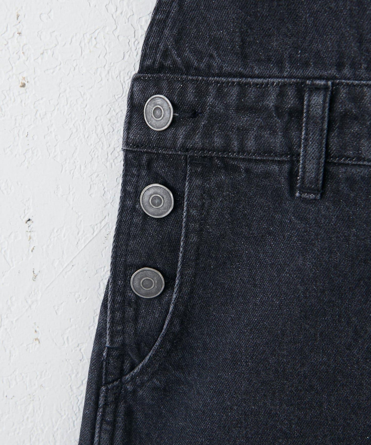 【Discoat】牛仔迷你揹帶裙