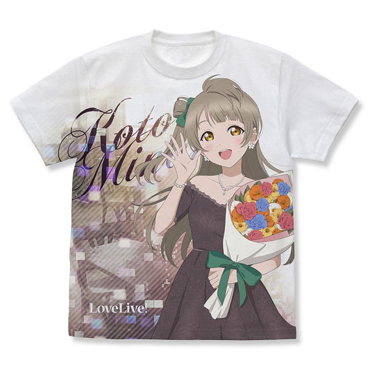 LoveLive! XL碼 南小鳥 全幅印花T恤 派對禮服2025版/白色