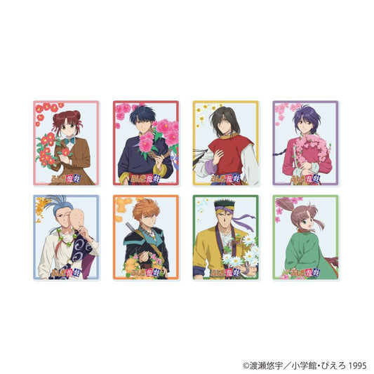 不可思議遊戲 亞克力卡片02/花環版 全套（共8種）（新繪插畫）【BOX/8個裝】