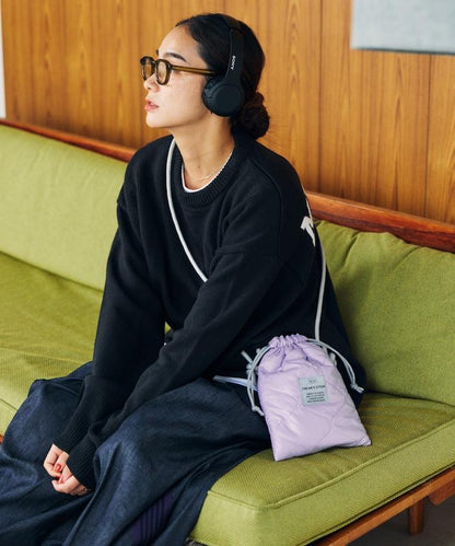 聯名 PUFFY 雙面2WAY單肩包 可翻轉雙面單肩包