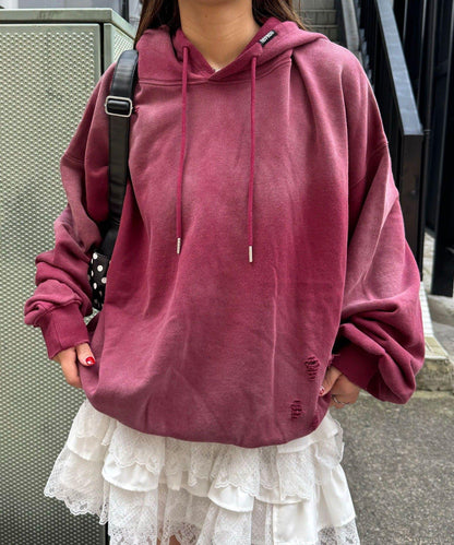 【RePRODUCTION LABEL / リプロダクションレーベル】基礎漸變連帽衛衣