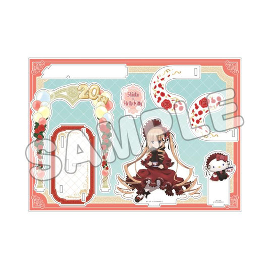 《薔薇少女》×《三麗歐》 立體亞克力手辦 真紅×《Hello Kitty》