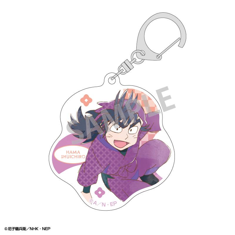 《忍者亂太郎》_盲盒亞克力鑰匙扣／カミアニTOUCH4 【BOX／10個裝】