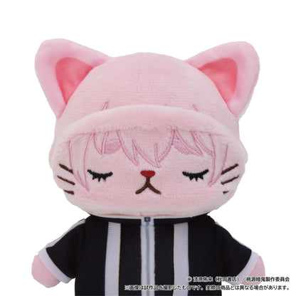 《桃源暗鬼》_withCAT 帶眼罩毛絨公仔鑰匙扣／屏風浦帆稀