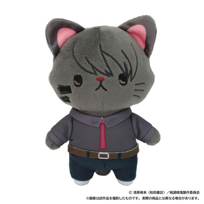 《桃源暗鬼》_withCAT 帶眼罩毛絨公仔鑰匙扣／無陀野無人