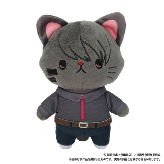 《桃源暗鬼》_withCAT 帶眼罩毛絨公仔鑰匙扣／無陀野無人