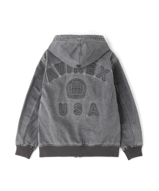 《直営店限定》DENIM SIGNATURE LOGO 衛衣 / 牛仔標誌連帽衛衣