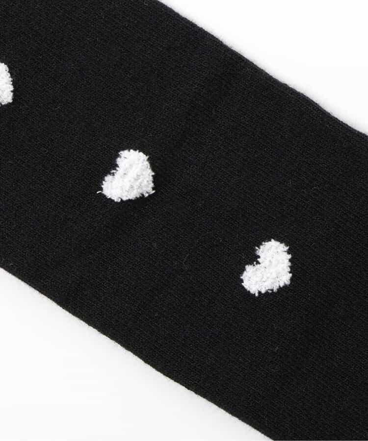 愛心花朵圖案打底褲