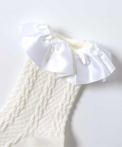 打底褲·荷葉邊短襪套裝