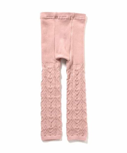 愛心麻花紋打底褲