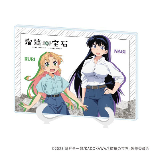 琉璃寶石 (A5尺寸) 亞克力藝術板01/琉璃&凪(官方插畫)
