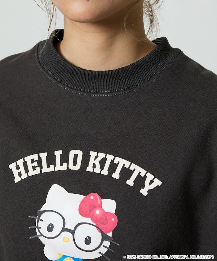HELLO KITTY/《Hello Kitty》眼鏡 學院風衛衣