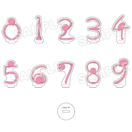 タコピー的原罪_隨機亞克力立牌 數字款【全套BOX／10個裝】