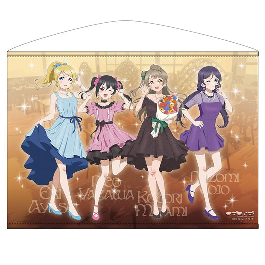 LoveLive!_小鳥&繪里&希&妮可 B2掛毯 派對禮服2025版