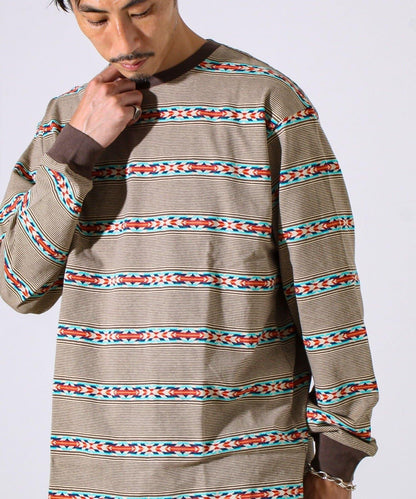 【PENDLETON】提花長袖T恤