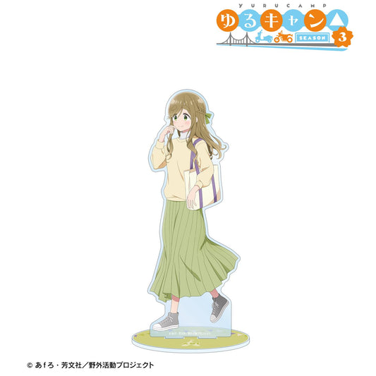 《搖曳露營》 SEASON３_新繪 犬山葵 步行ver. 超大亞克力立牌