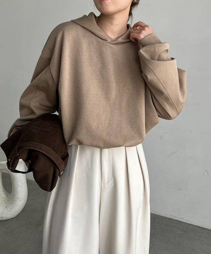 【輕量】泡泡袖連帽衫