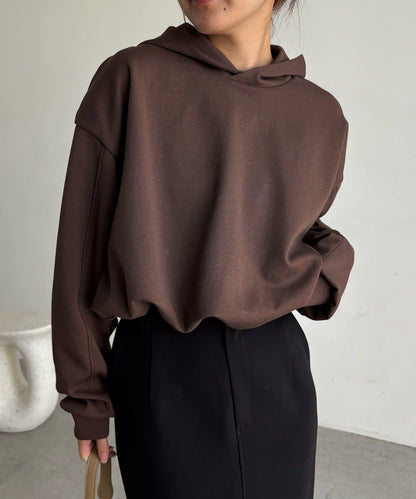 【輕量】泡泡袖連帽衫