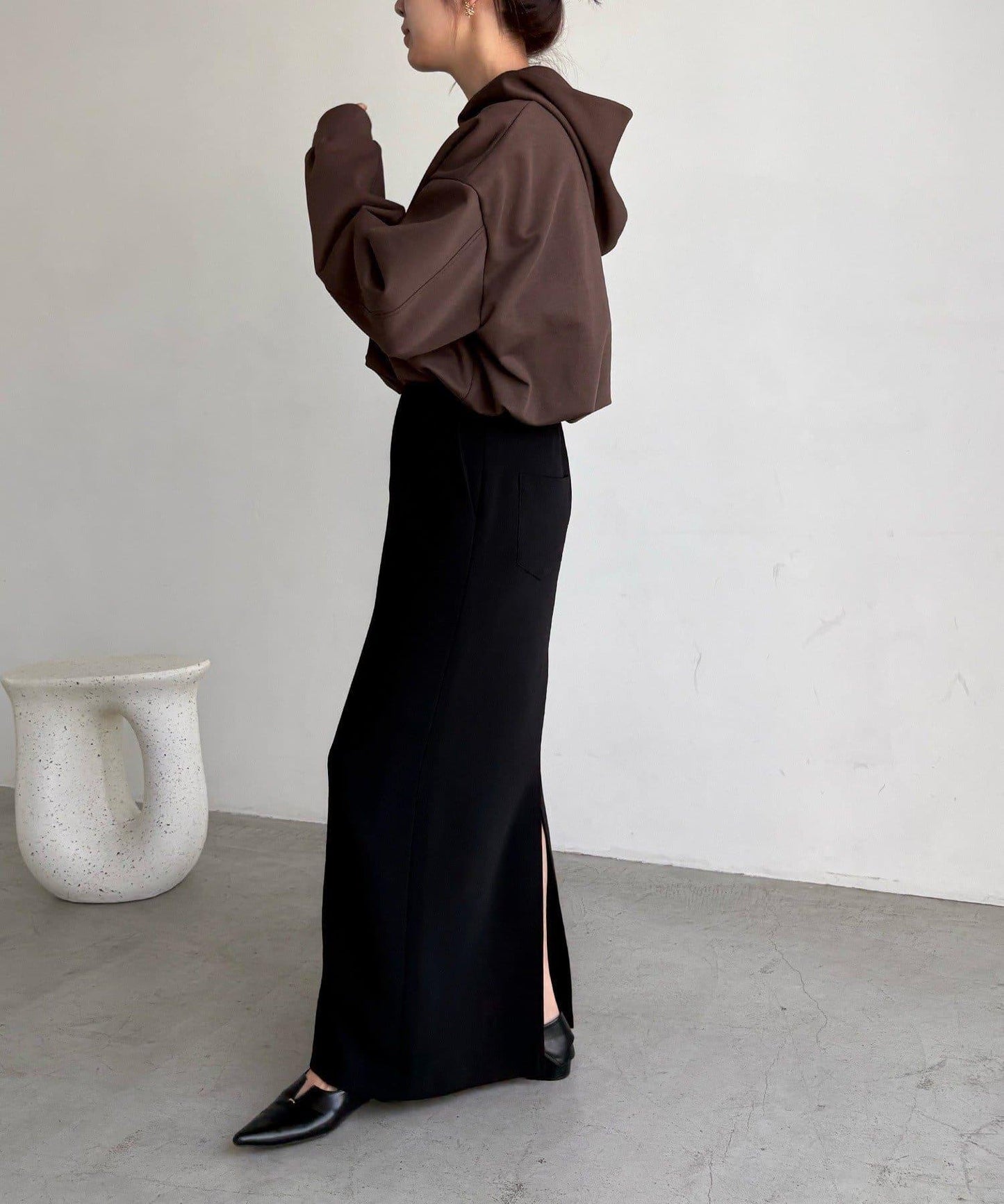 【CAPRICIEUX LE'MAGE】泡泡袖連帽衛衣