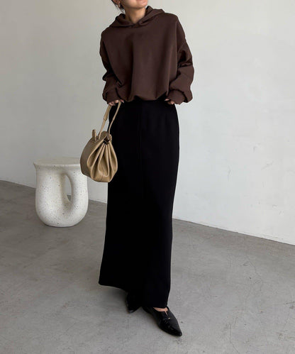 【輕量】泡泡袖連帽衫