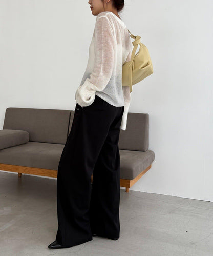 【CAPRICIEUX LE'MAGE】天絲羊毛扣式開衫