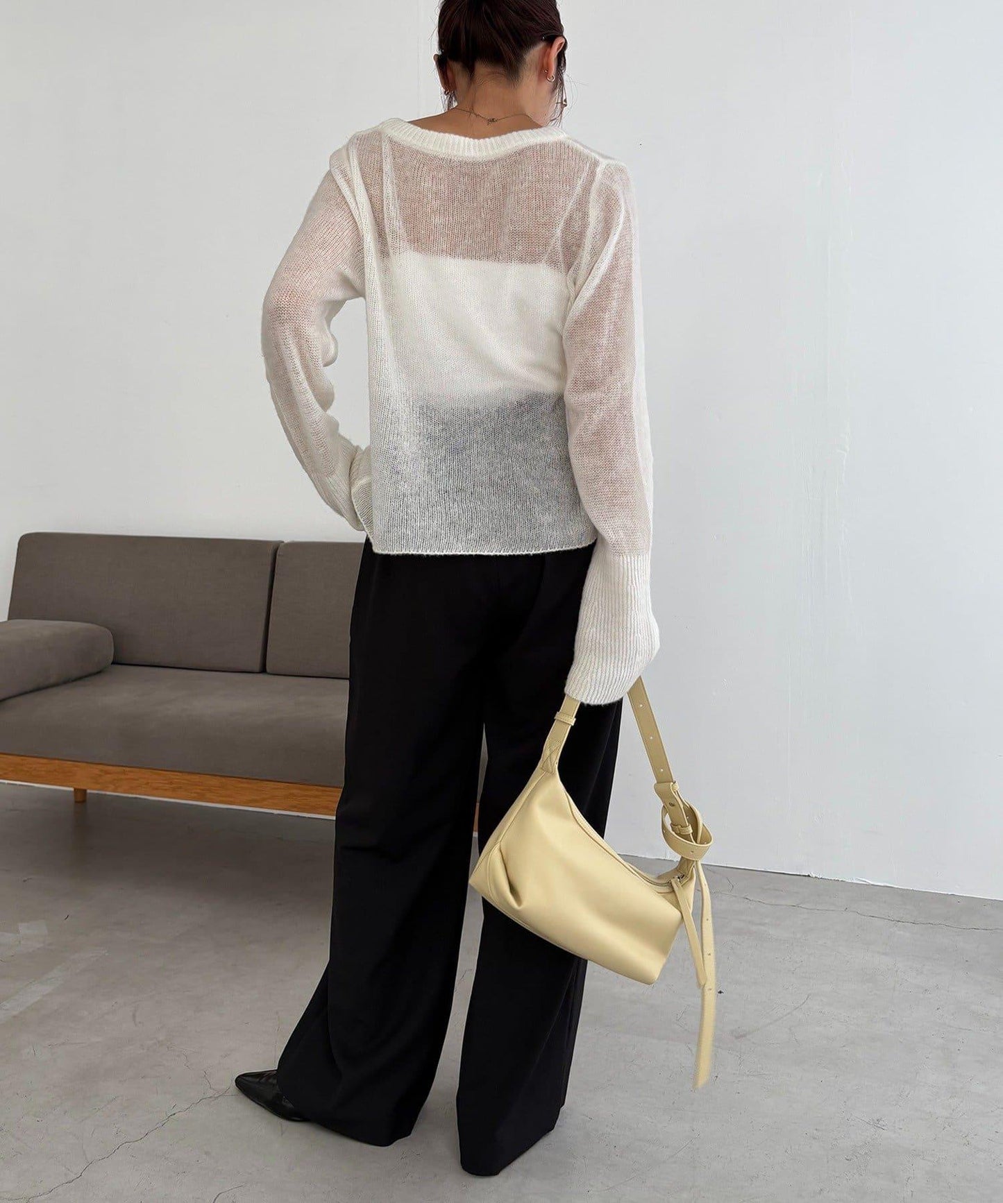 【CAPRICIEUX LE'MAGE】天絲羊毛扣式開衫