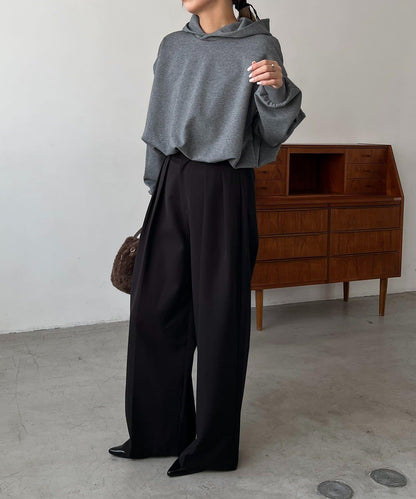 【輕量】泡泡袖連帽衫