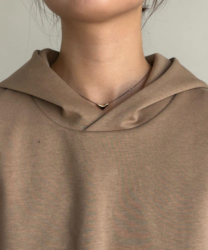 【輕量】泡泡袖連帽衫