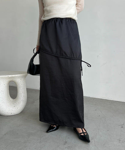 【CAPRICIEUX LE'MAGE】不對稱兩穿吊帶連衣裙