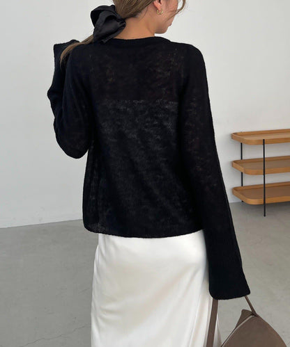 【CAPRICIEUX LE'MAGE】天絲羊毛扣式開衫